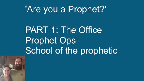 The Office of Prophet