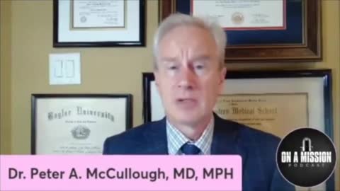 Prof. Dr. McCullough: "Beyond Any Shadow of a Doubt, The Vaccines Are Causing Death."