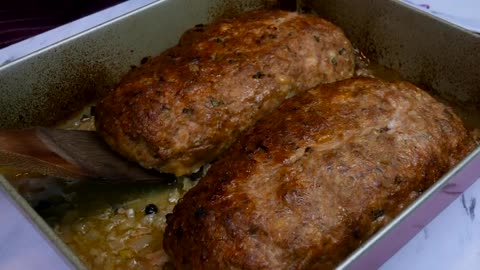 My Grandfather's Famous Meatloaf Recipe! Delicious Taste of Tradition!