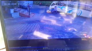 Video registró accidente en que falleció un motociclista en Floridablanca