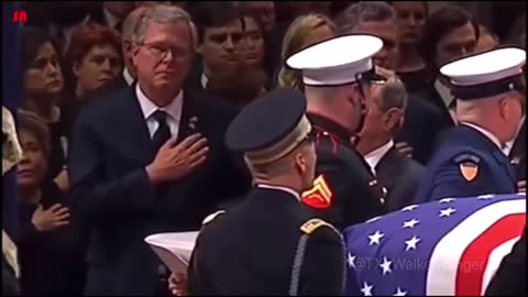 Remember the Bush Sr Funeral...