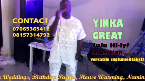 Book YINKA GREAT for your events