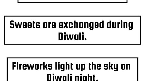 100 Sentences (Diwali 02)