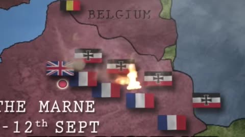 Heroic Battle at River Marne: Allies Save Paris from German Invasion