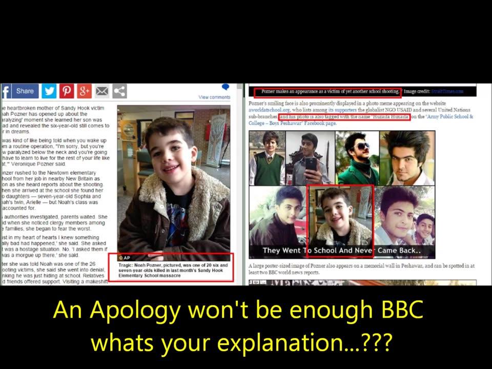 'I Call BBC about A dead Sandy Hook victim Noah Pozner also reported ...