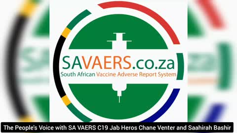The People's Voice with SA VAERS C19 Jab Survivors