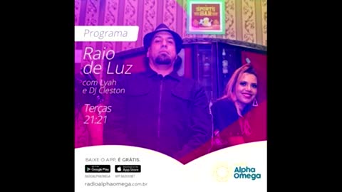 Radio Alpha Ômega - Nossa Entrevista - Lyha e DJ Cleston (LUIZ & CAMILA)