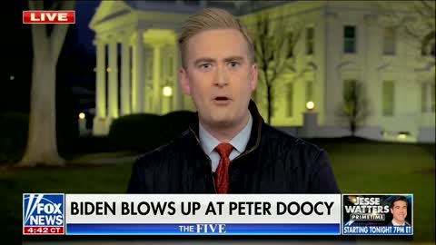 Peter Doocy Laughs Off Biden's "Stupid SOB" Outburst