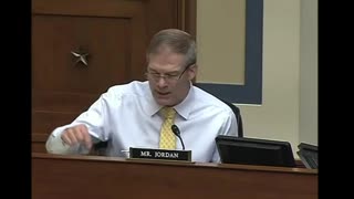 Jordan: Why Don't Democrats On This Committee Want To Know How Virus Started?