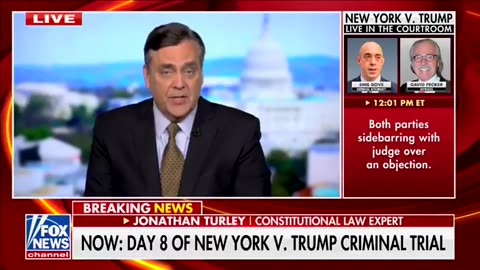 Jonathan Turley Says Bragg's Case Is 'Collapsing' Right Before His Eyes