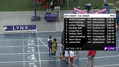 Kid Stops Mid-Race And Still Comes Back To Win 800m At AAU Junior Olympics 2023