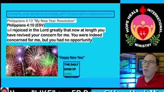 "My New Year Resolution" Philippians 4:13