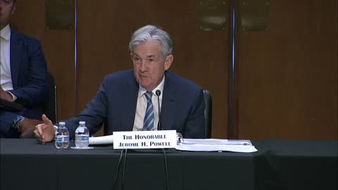 The Senate Banking Committee Hearing examines the Semiannual Monetary Policy Report to Congress with Fed Chair Jerome Powell