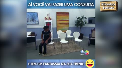 E aí você vai numa consulta e tem um fantasma