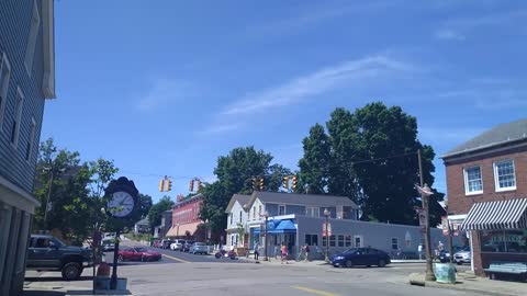 Downtown Canal Fulton Ohio June 2020