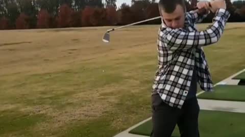 Guy flannel golf swing spin misses fail