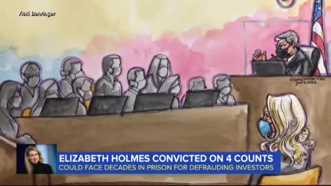 Theranos' Elizabeth Holmes found guilty of defrauding investors.