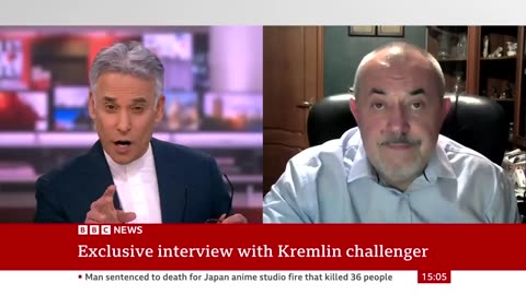 BBC interviews Russian Presidential candidate Boris Nadezdhin 26 Jan 24