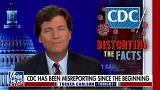 Tucker Carlson slams the CDC for distorting COVID numbers