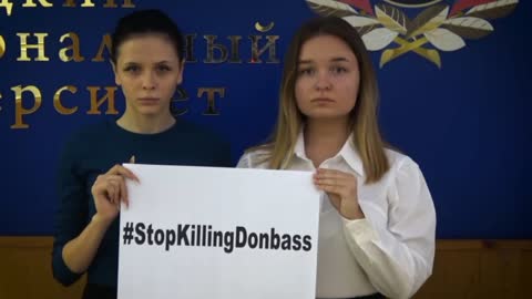 Residents of Germany, France and Italy oppose the killing of Donbass people