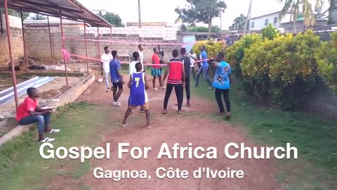 Jesus Is Saving Young Men and Women in Gagnoa, Côte dIvoire.