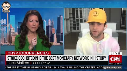 FYM News: Jack Mallers Announces The Best Monetary Network In The World On CNN. Bitcoin+LN+Twitter