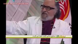 Dariush Arjmand making fun of Iran's TV ads