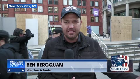 Ben Bergquam Reporting Live From The Campus Of NYU