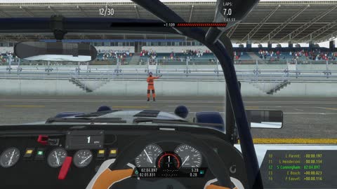 rFactor 2 Caterham Rookie Series Competition System CS - Practice laps
