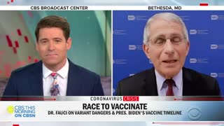Dr. Anthony Fauci Discusses School Reopening on CBS