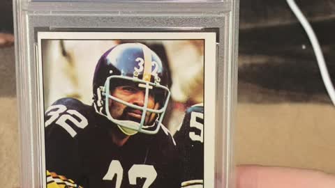 Super Bowl IX MVP Franco Harris Card