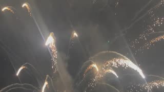 Fireworks Accidentally Fall Onto the Audience