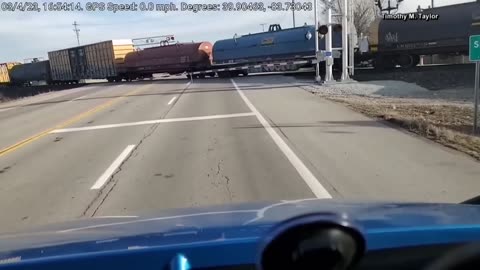 Dramatic Dash Cam Footage: Witness the Springfield, Ohio Train Derailment