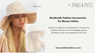 Handmade modern women clothing & accessories.