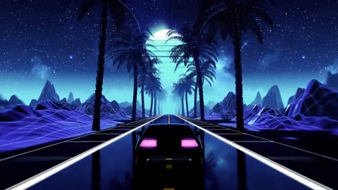 Neon Night Drive Mixtape!