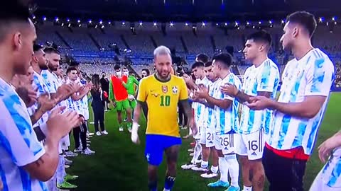 Argentina le hace el Pasillo a brasil