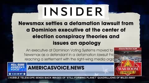 Lindell Blasts Newsmax for Caving to Dominion: 'They're Going to Be Very Embarrassed'
