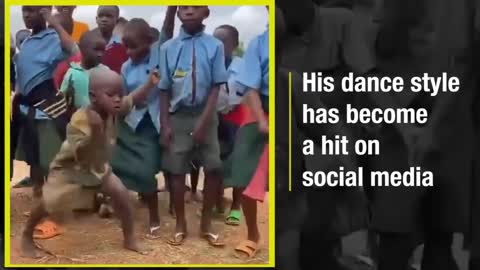 Adorable African Kid Goes Viral For His Dance Moves