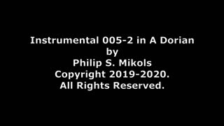 Instrumental 005-2 in A Dorian