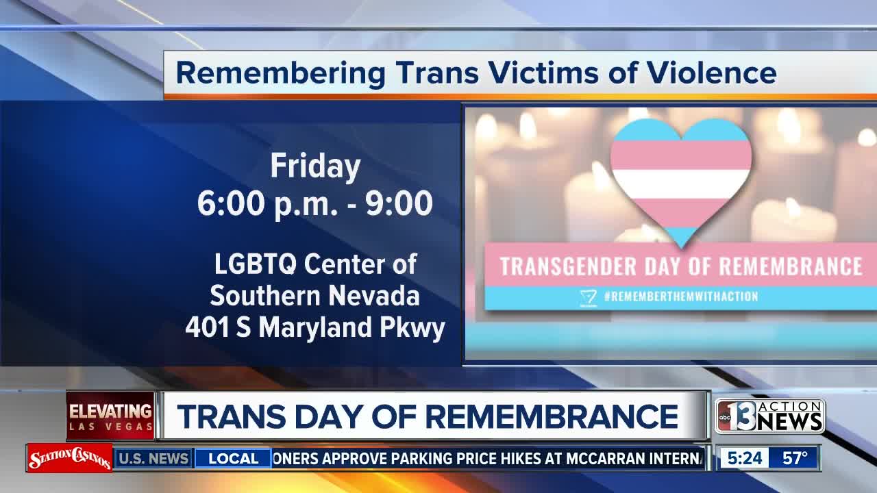 Remembering trans victims of violence in Las Vegas