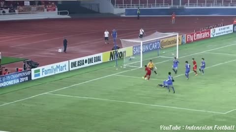 AFC U19 2018: Chinese Taipei defeats Indonesia 3 to 1.