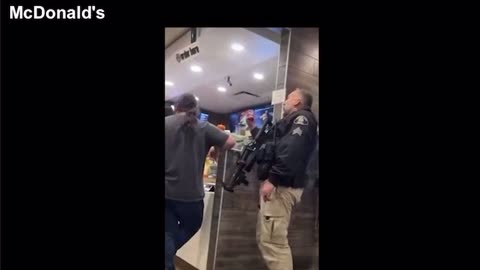 Heavy Handed Cops Deal Out McBeatings at McScrap at McFarland, California McDonald's..