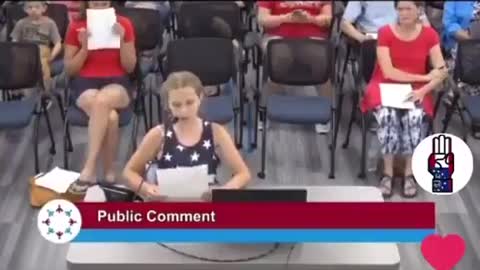 9 year old RIPS school for no politics policy lie: there should be no BLM in schools period!
