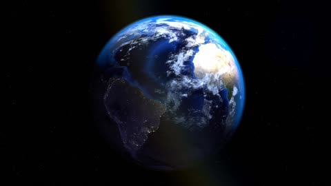 Planet Earth. Living planet