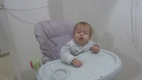 The Cutest Baby Falling Asleep