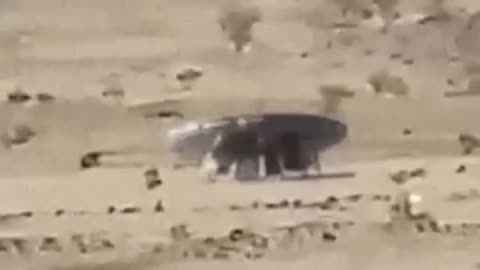 Mysterious object landed in Saudi Arabia