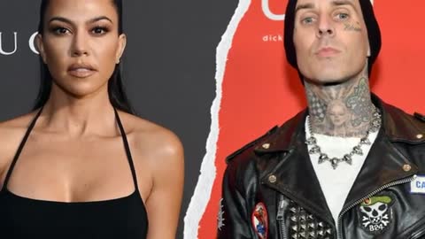 Kourtney Kardashian and Travis Barker get engaged by the beach.