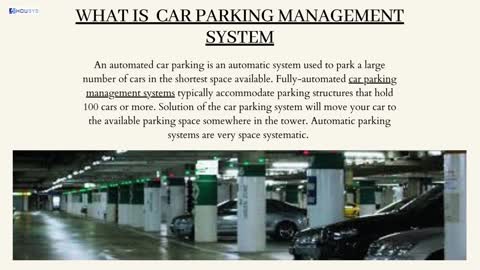 Different Types Of Car Parking Management System