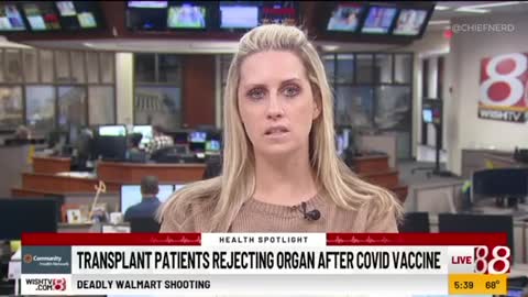 Transplant Patients Rejecting Organs After Taking COVID-19 Vaccines