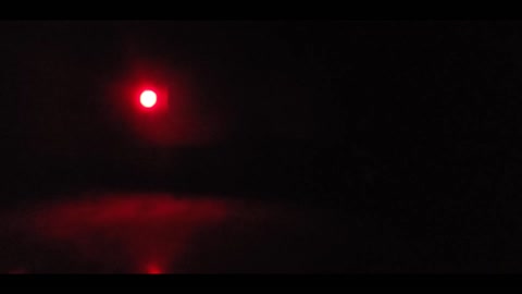 Red Flashing Lights Random Dark Room No Talking ASMR
